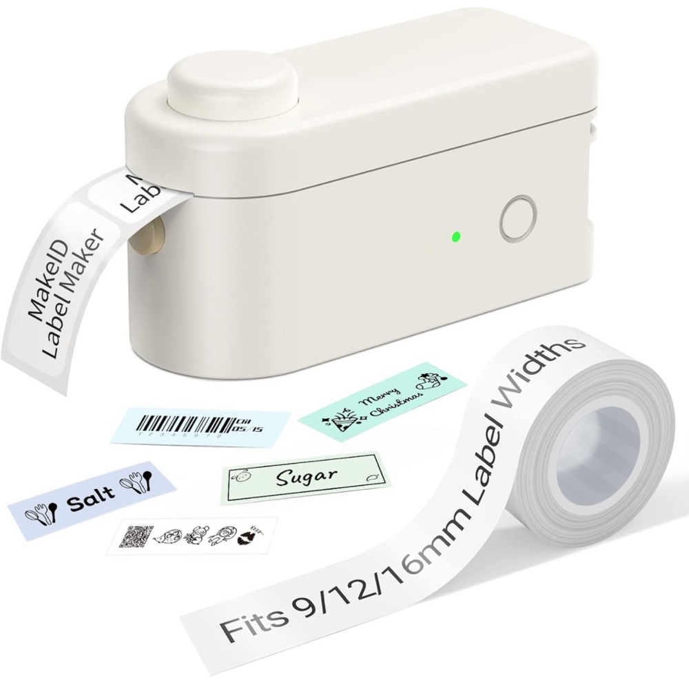 Label Maker Machine With Tape, Portable & Rechargeable Label Makers